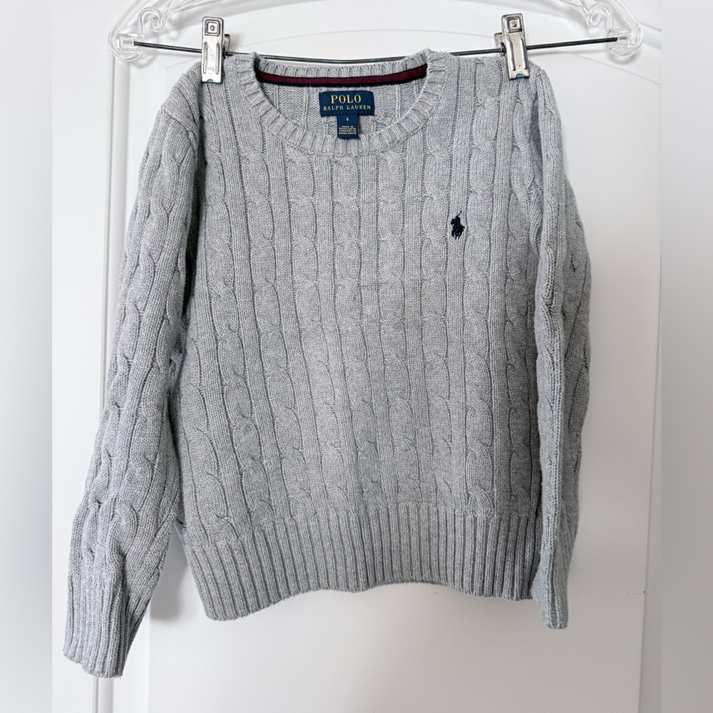 POLO Ralph Lauren cable knit boys sweater